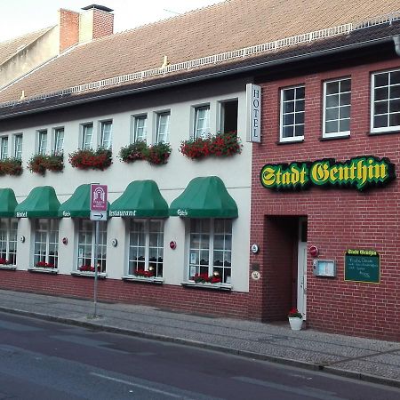 Hotel & Restaurant Stadt Genthin Exterior photo